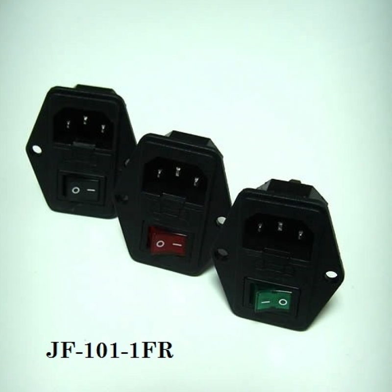 JR-101-1FR-03 PANEL ERKEK+SİGORTA , ANAHTAR VİDALI KONNEKTOR