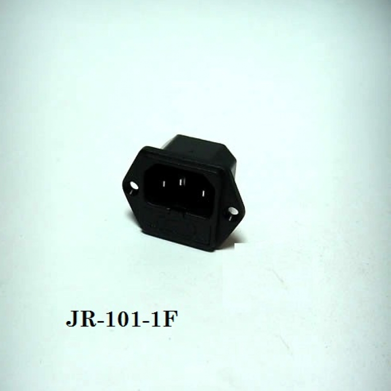 JR-101-1F PANEL ERKEK +SİGORTA VİDALI KONNEKTOR